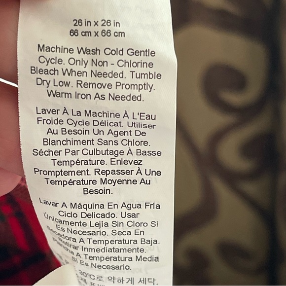 Pottery Barn Set of 3 Sullivan Plaid Patchwork Quilted Euro Sham 26” Square. - Picture 10 of 11